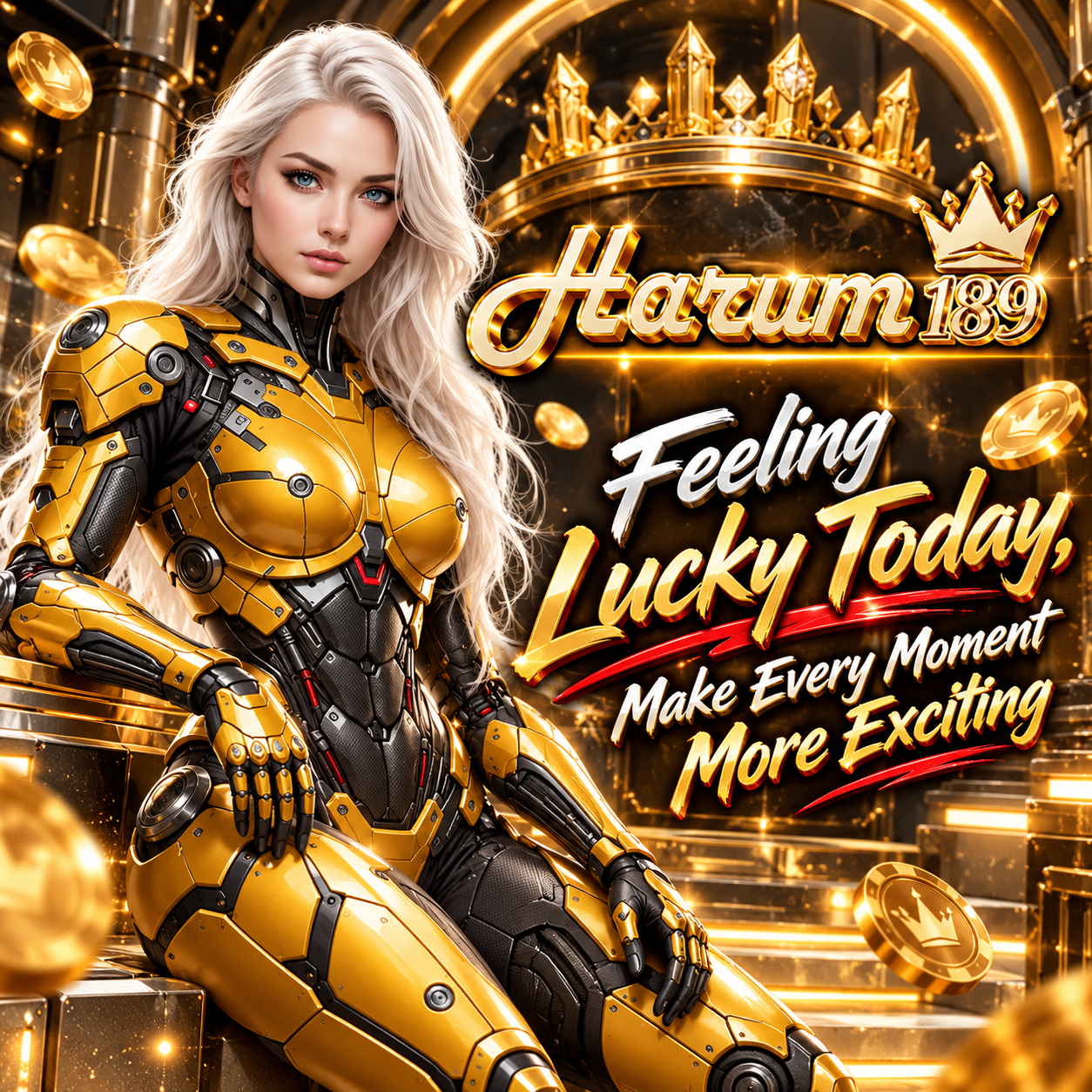 HARUM189 >> Feeling Lucky Today, Make Every Moment More Exciting